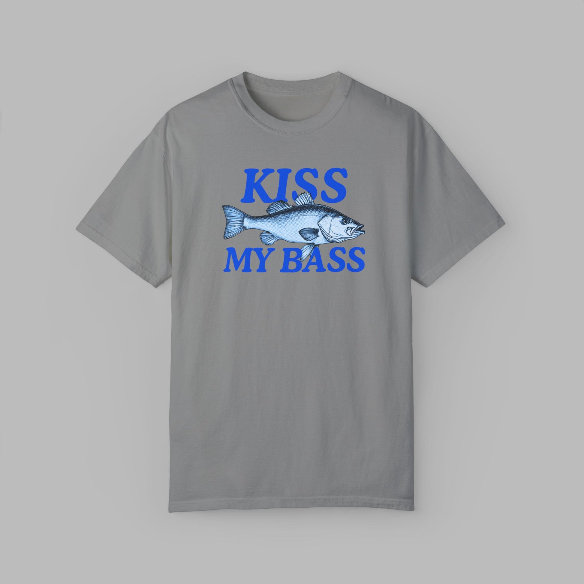 Classic "Kiss My Bass" Tee – Perfect for Anglers!